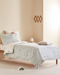 basic white duvet cover