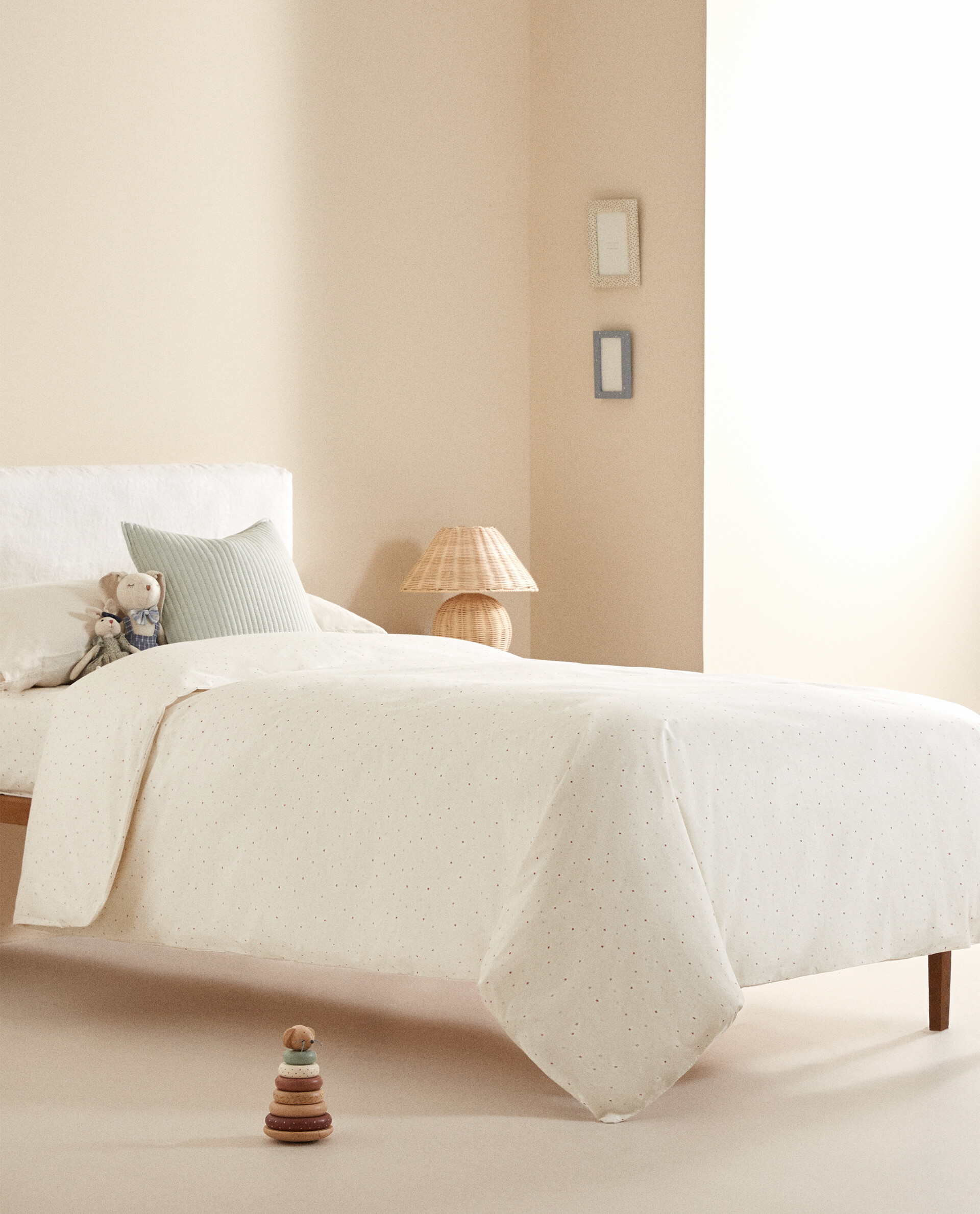 STAR PRINT FITTED SHEET - | Zara Home 