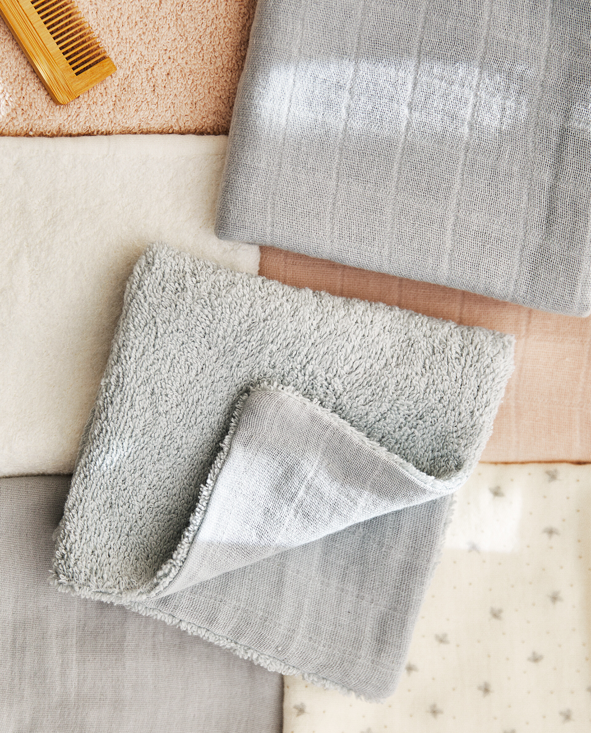 zara home bath towels