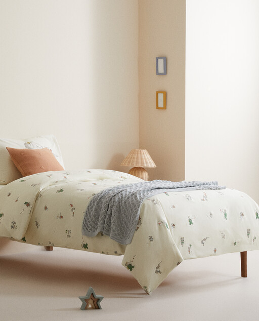 zara home cot bed duvet cover