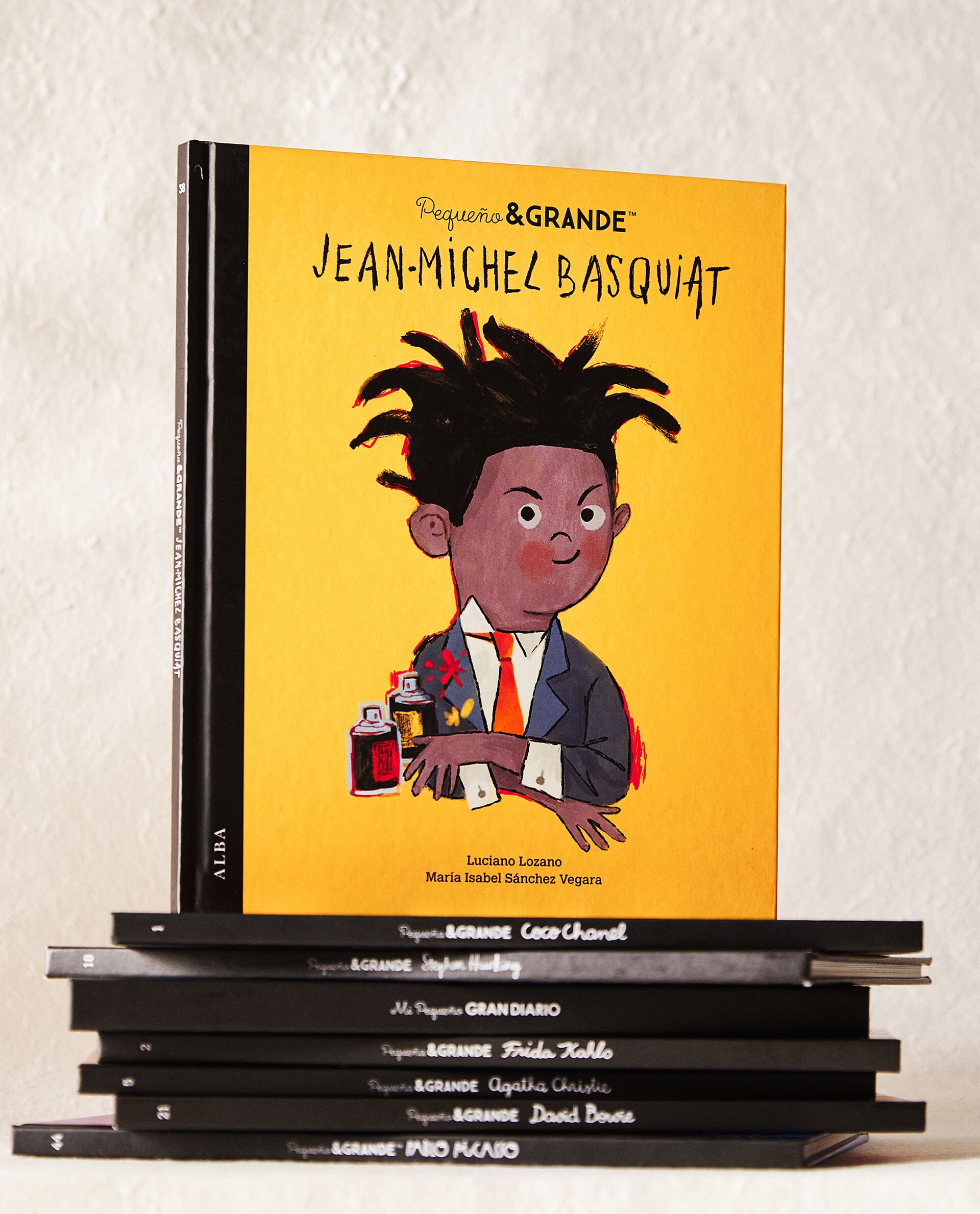 Jean Michel Basquiat Contemporary Art Wooden Coaster Set 