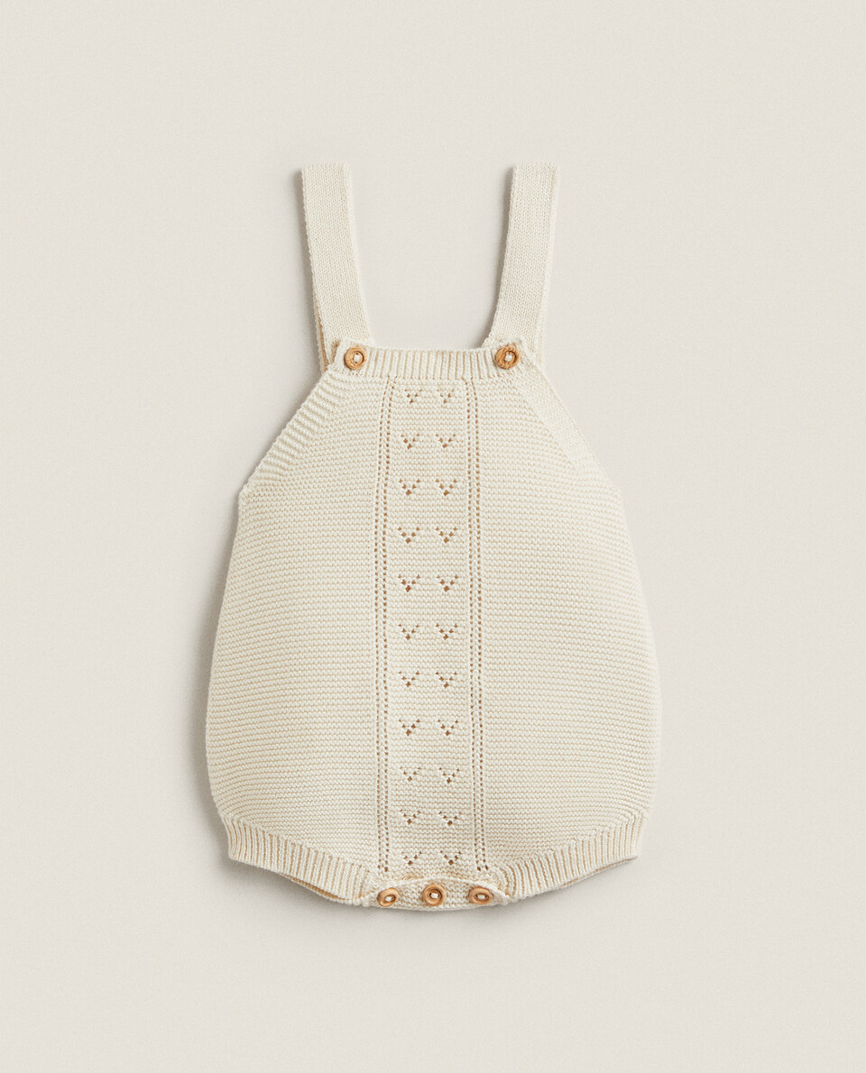 TRICOT DUNGAREES