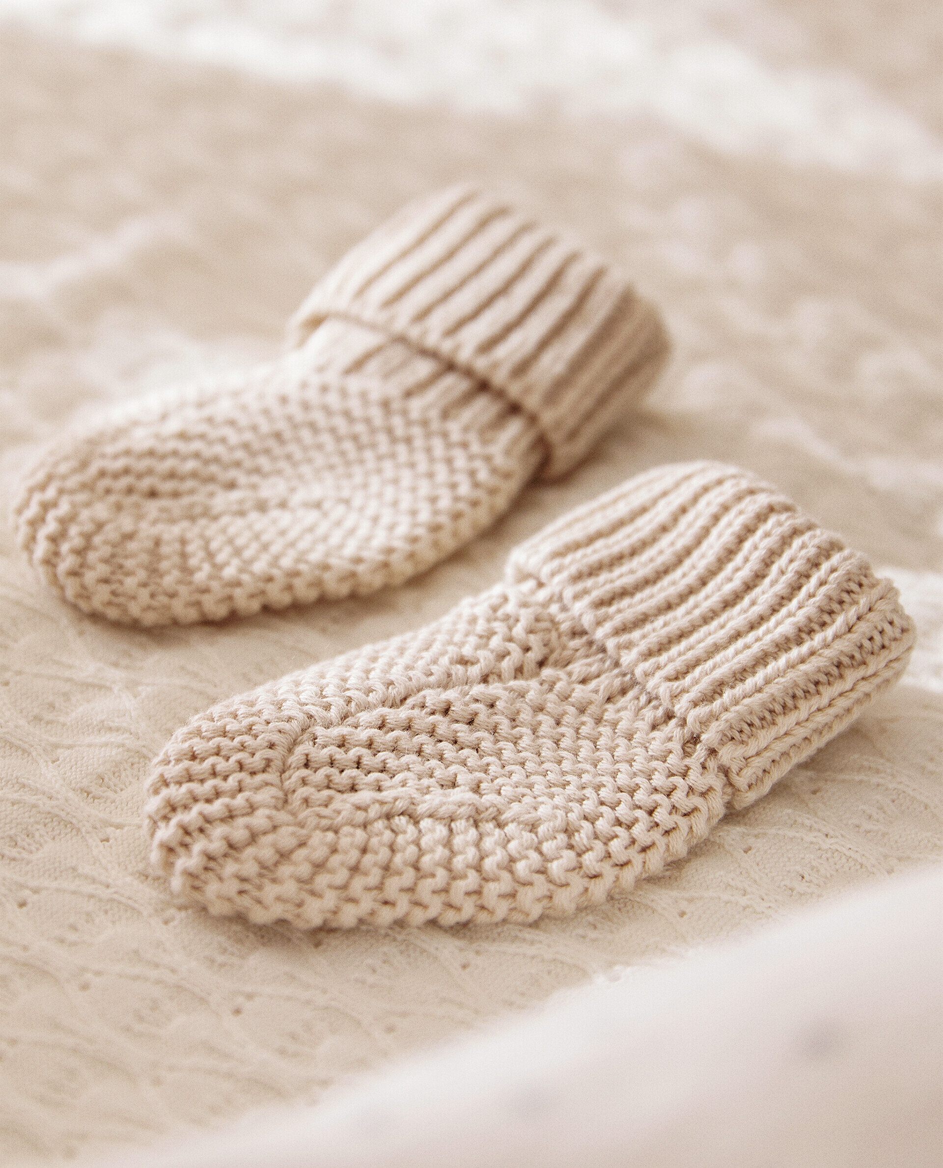 Chaussons Bebe Tricot Zara Home France