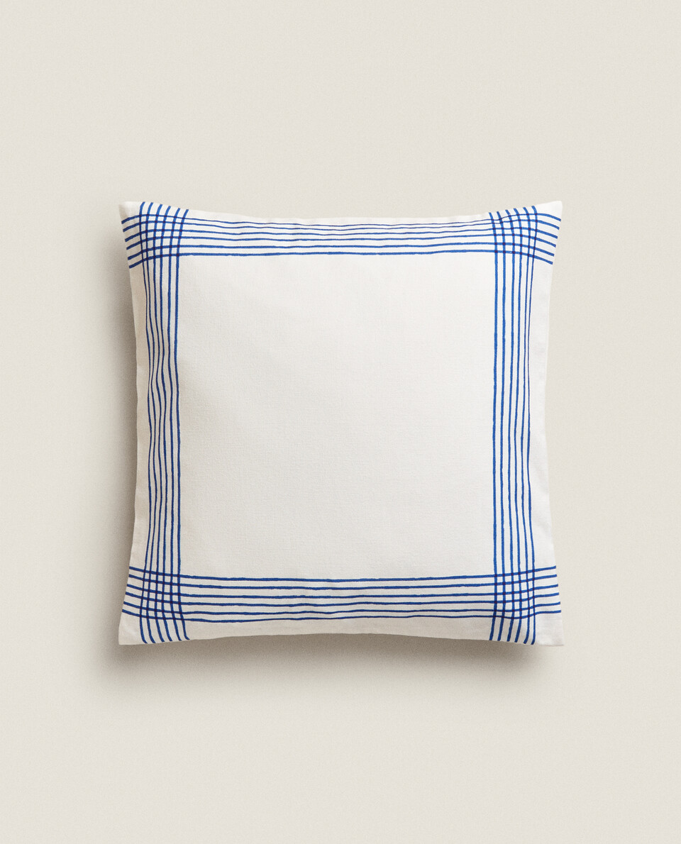 CUSHION COVER WITH SQUARE