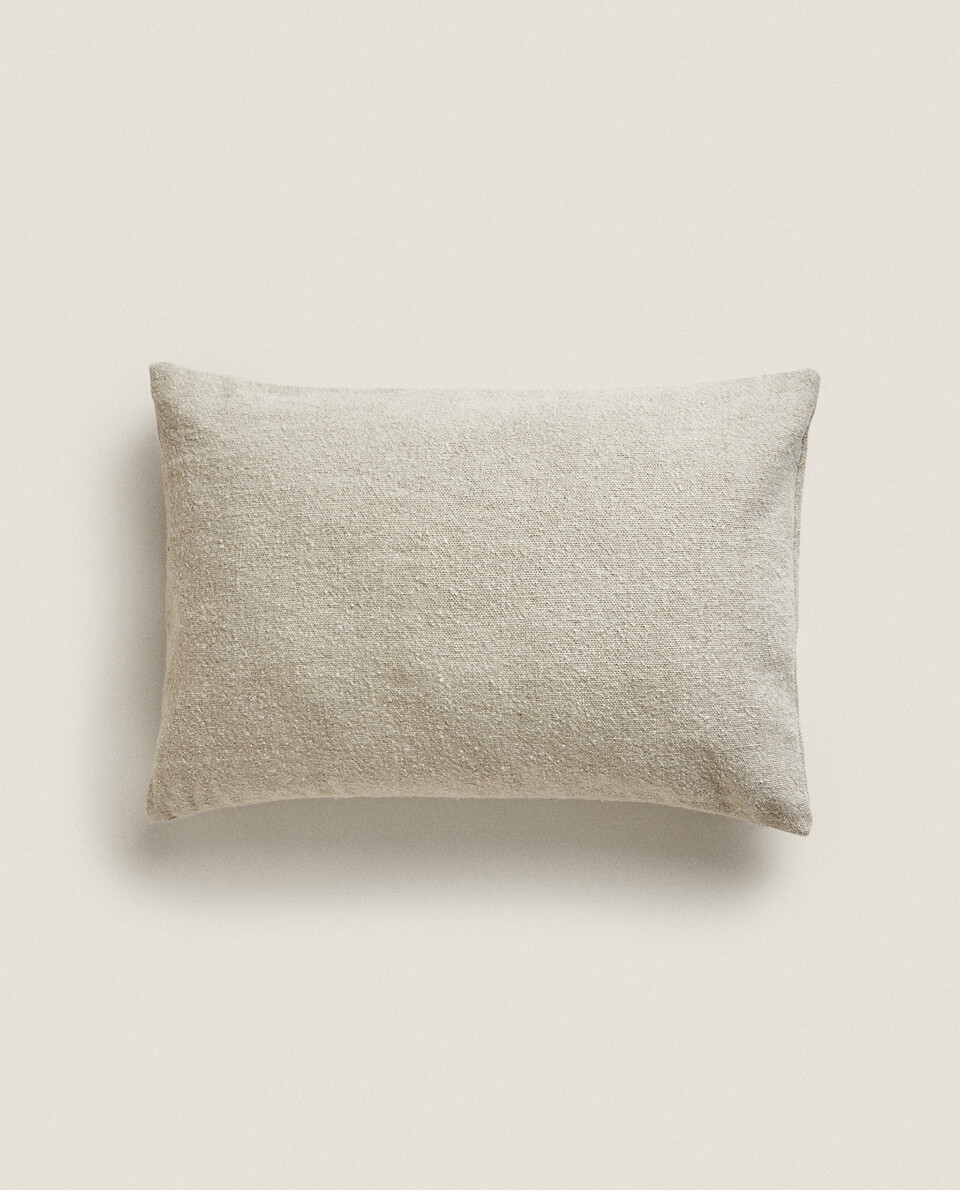 WOOL AND LINEN CUSHION COVER