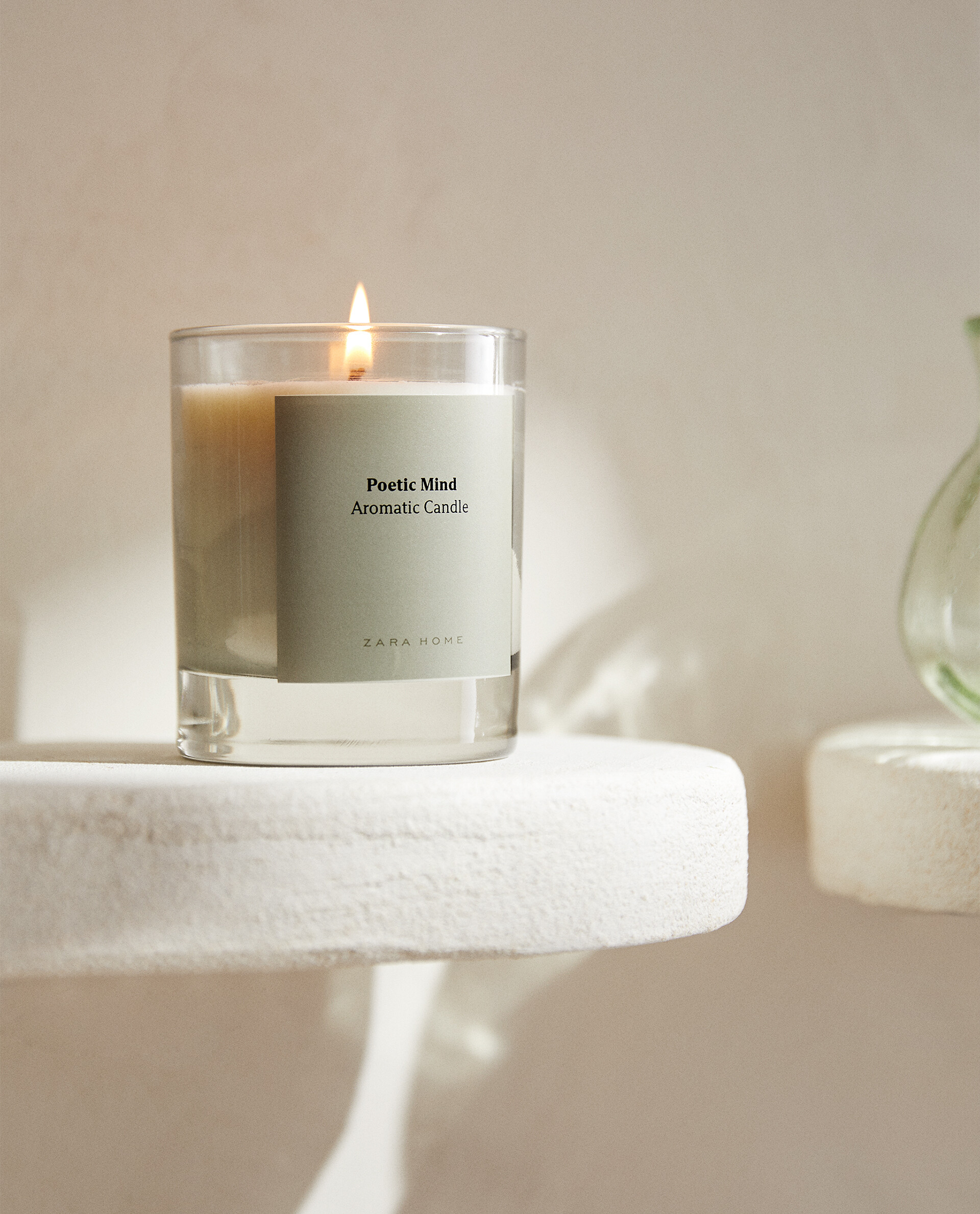 zara home poetic mind candle