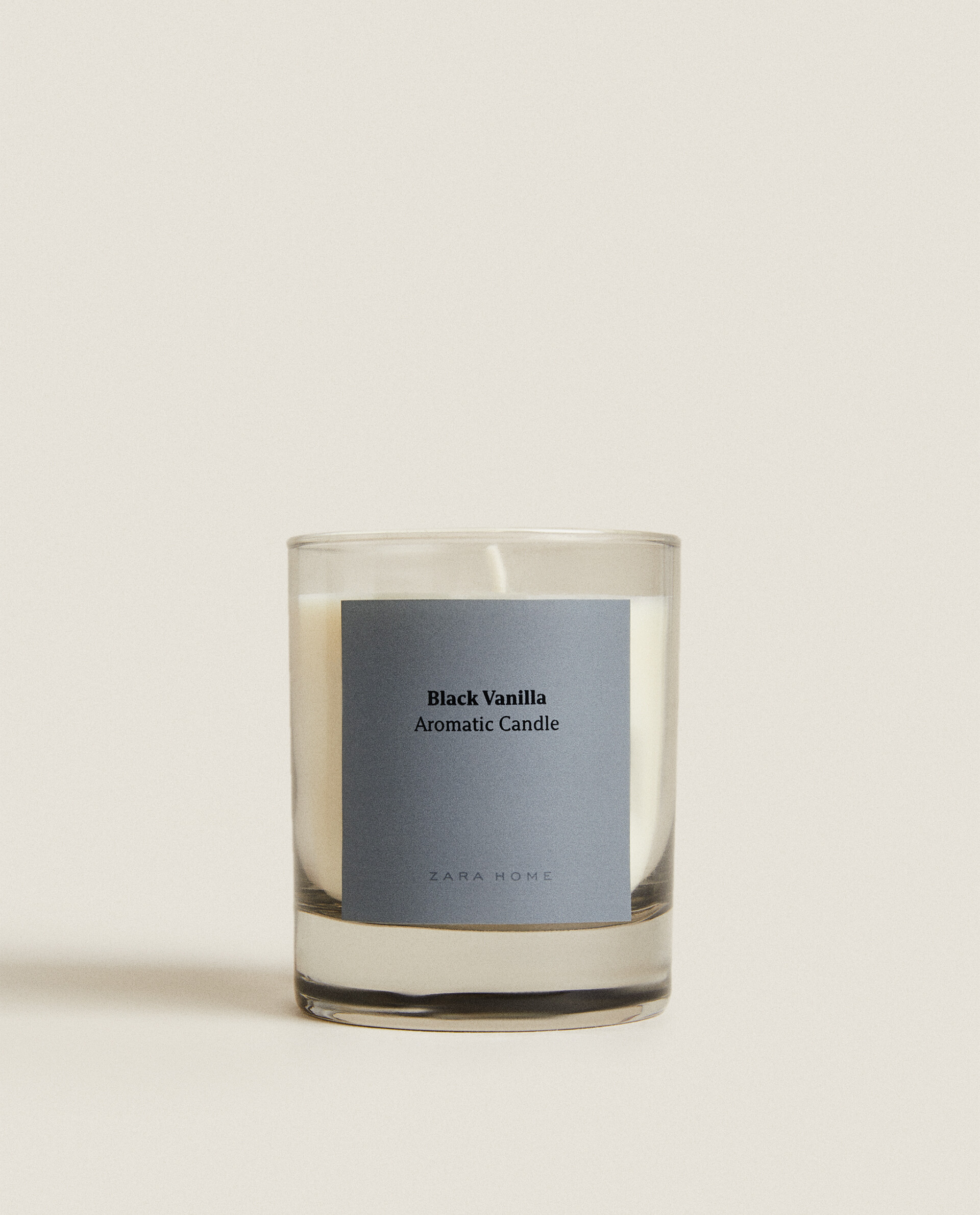 zara black vanilla candle