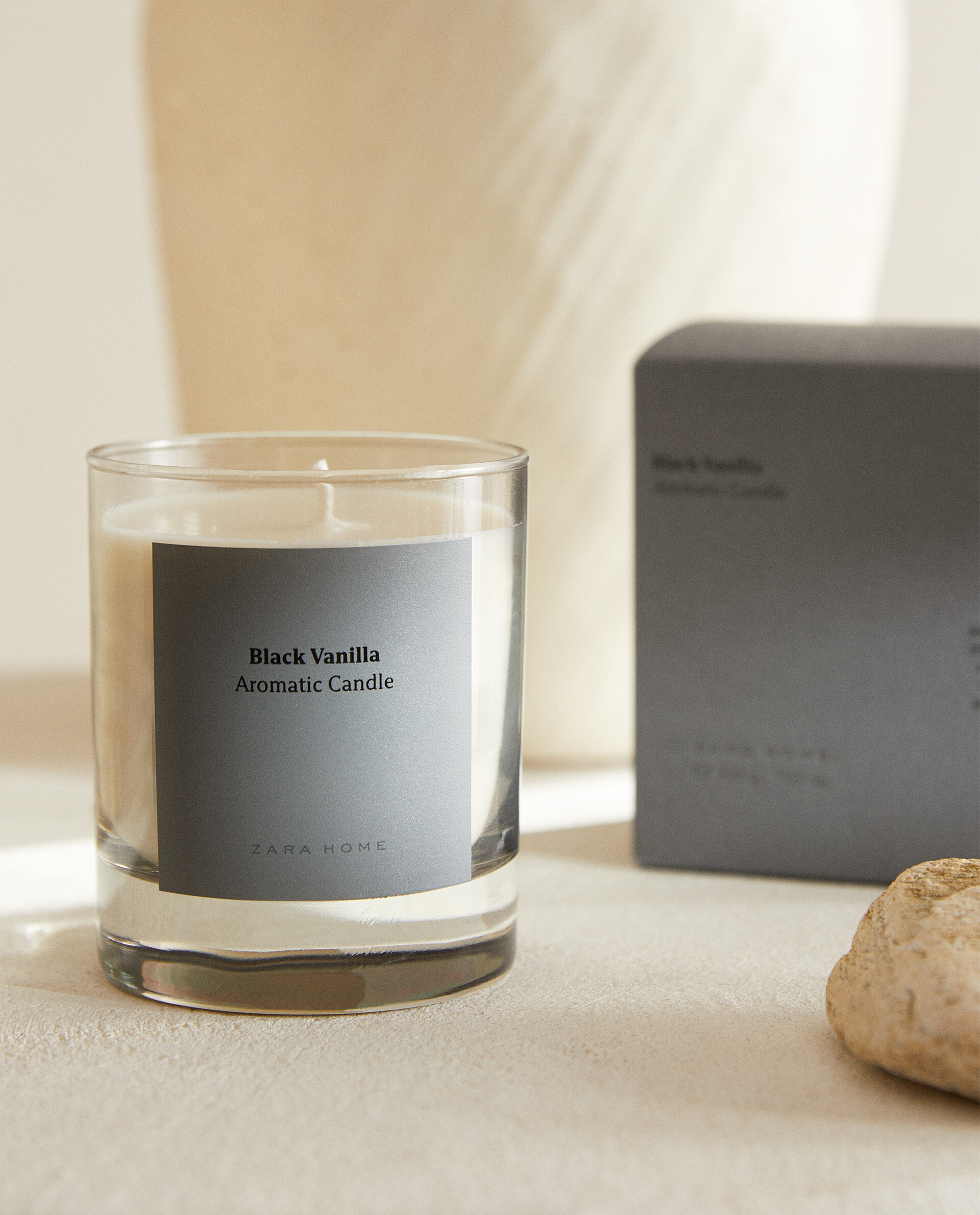 zara black vanilla candle