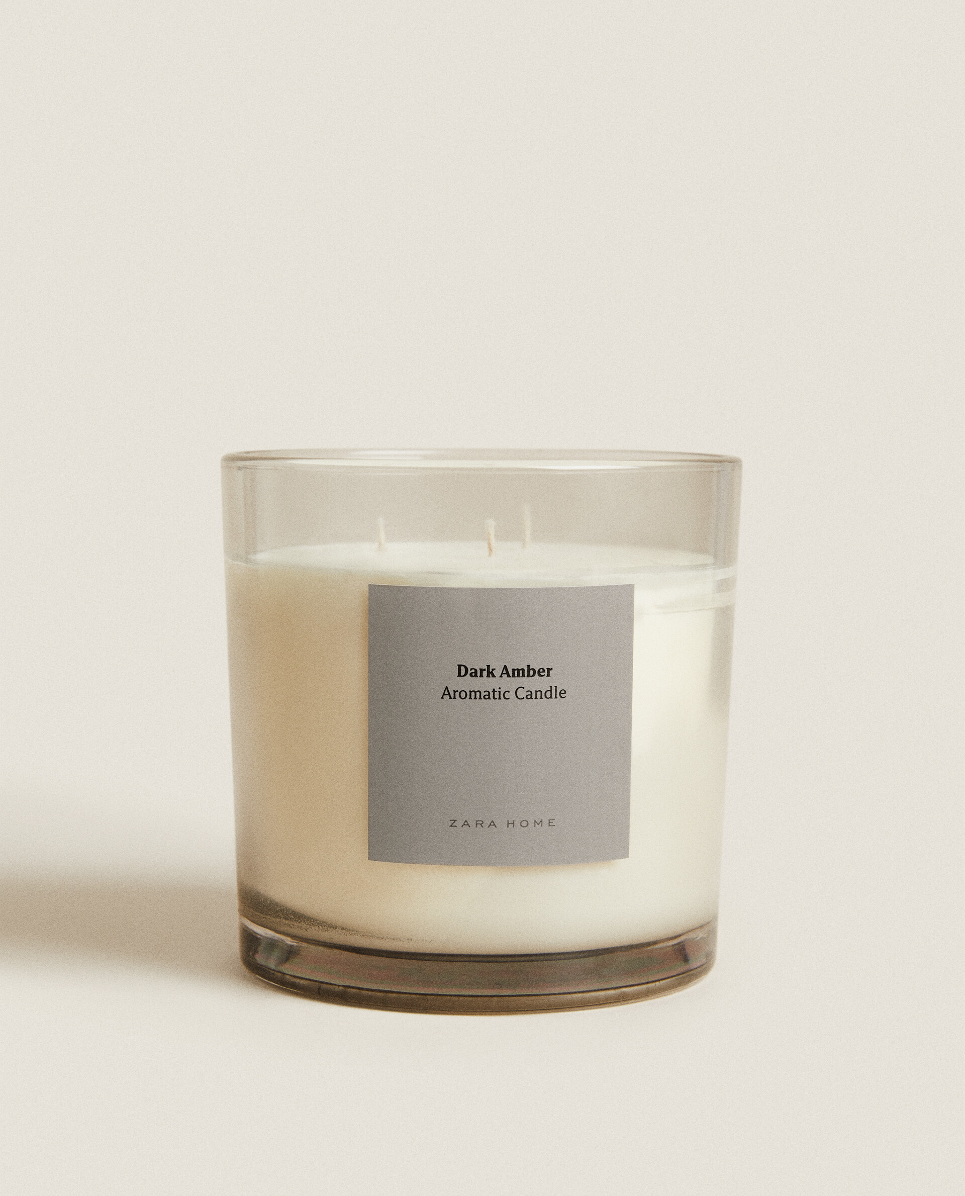 zara home dark amber candle