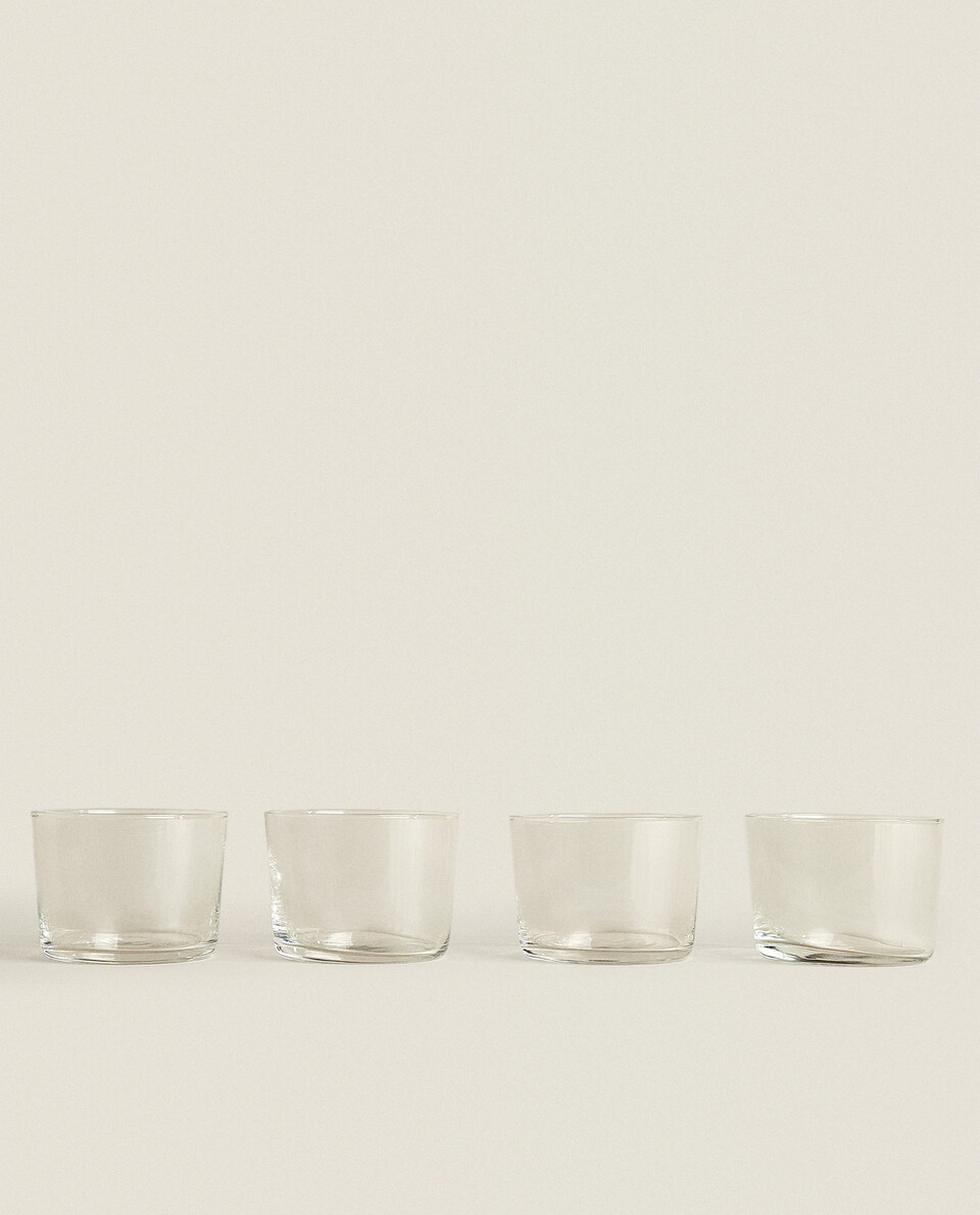 GLASS TUMBLER (PACK OF 4)