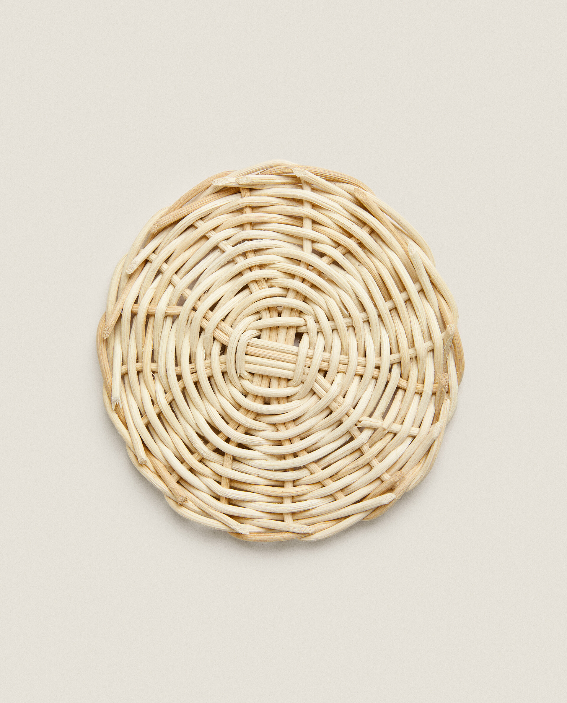 Woven Tavolo Set Woven Set tavolo e sottobicchieri Round Woven Sottobicchieri 