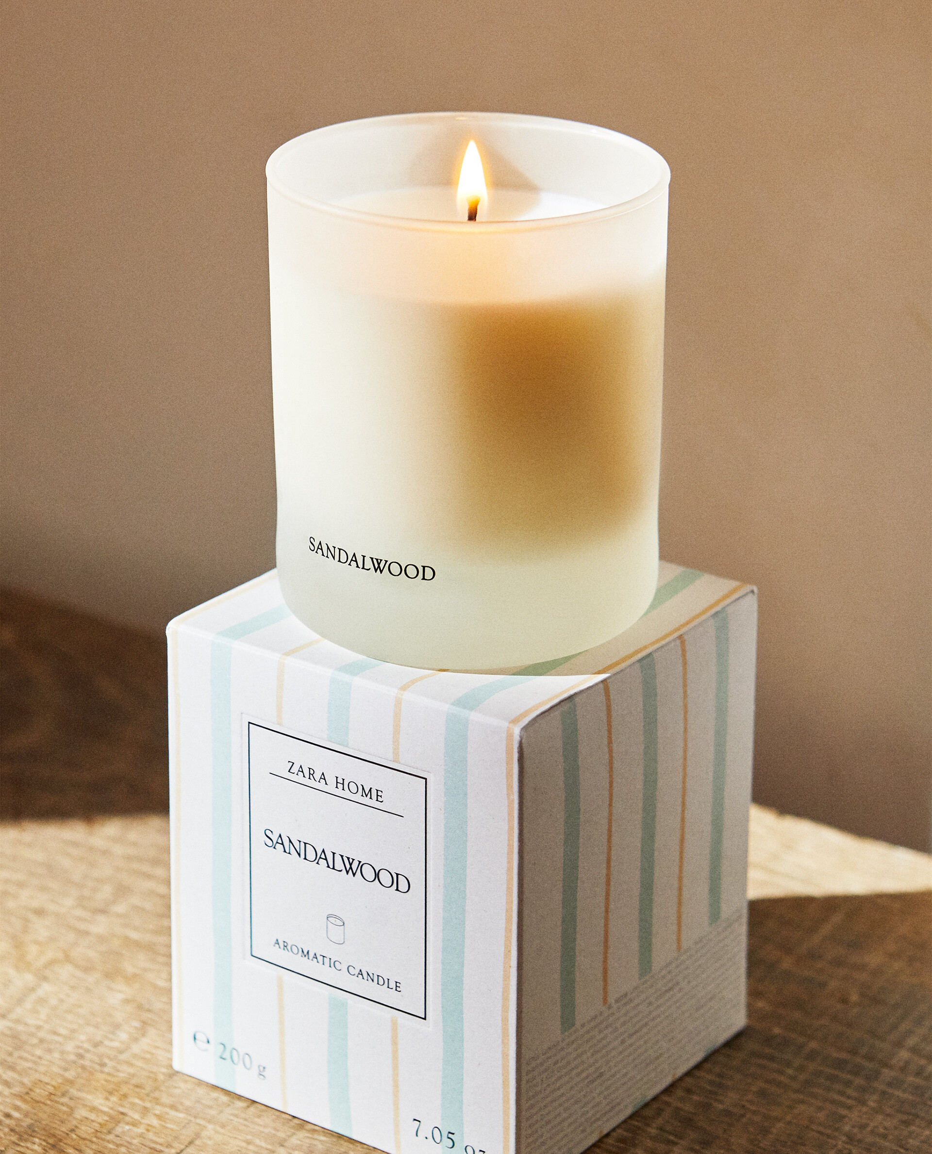 zara home large candle