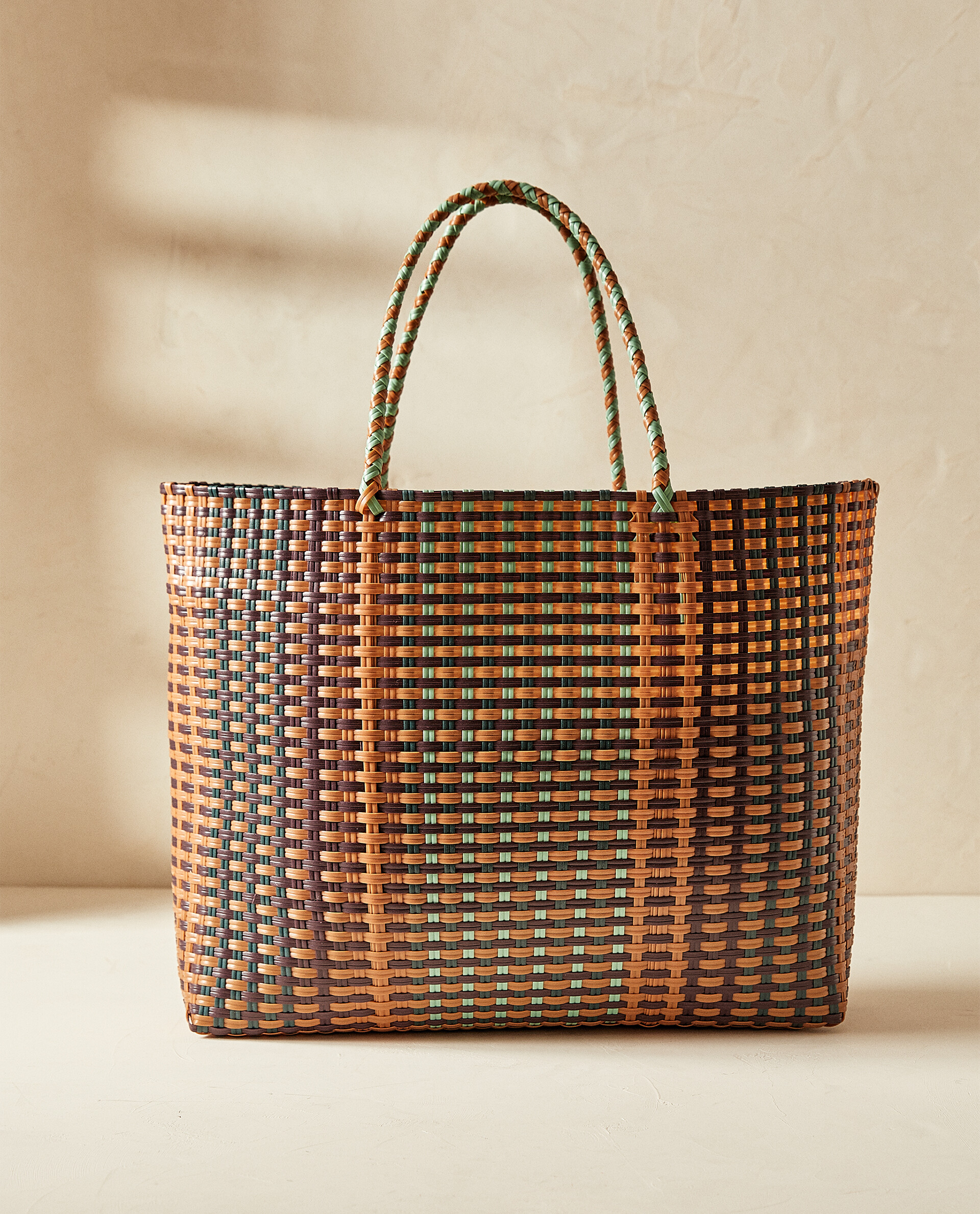 zara home beach bag