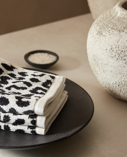 zara home bath towels