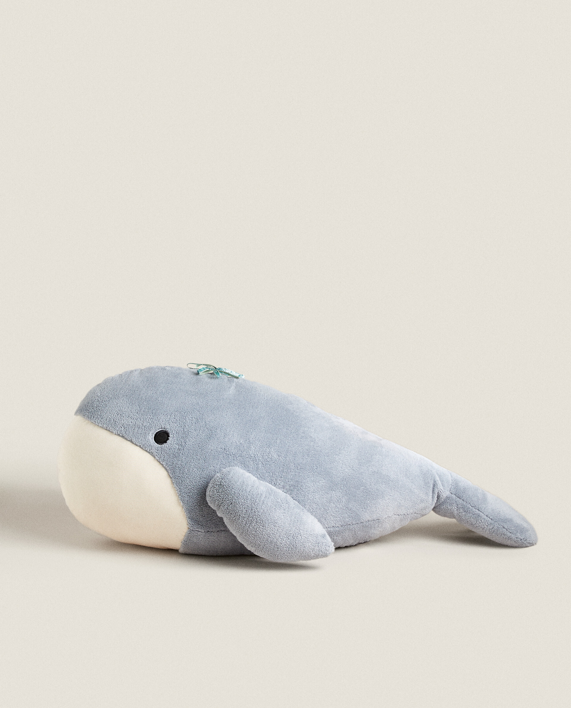 fluffy whale toy