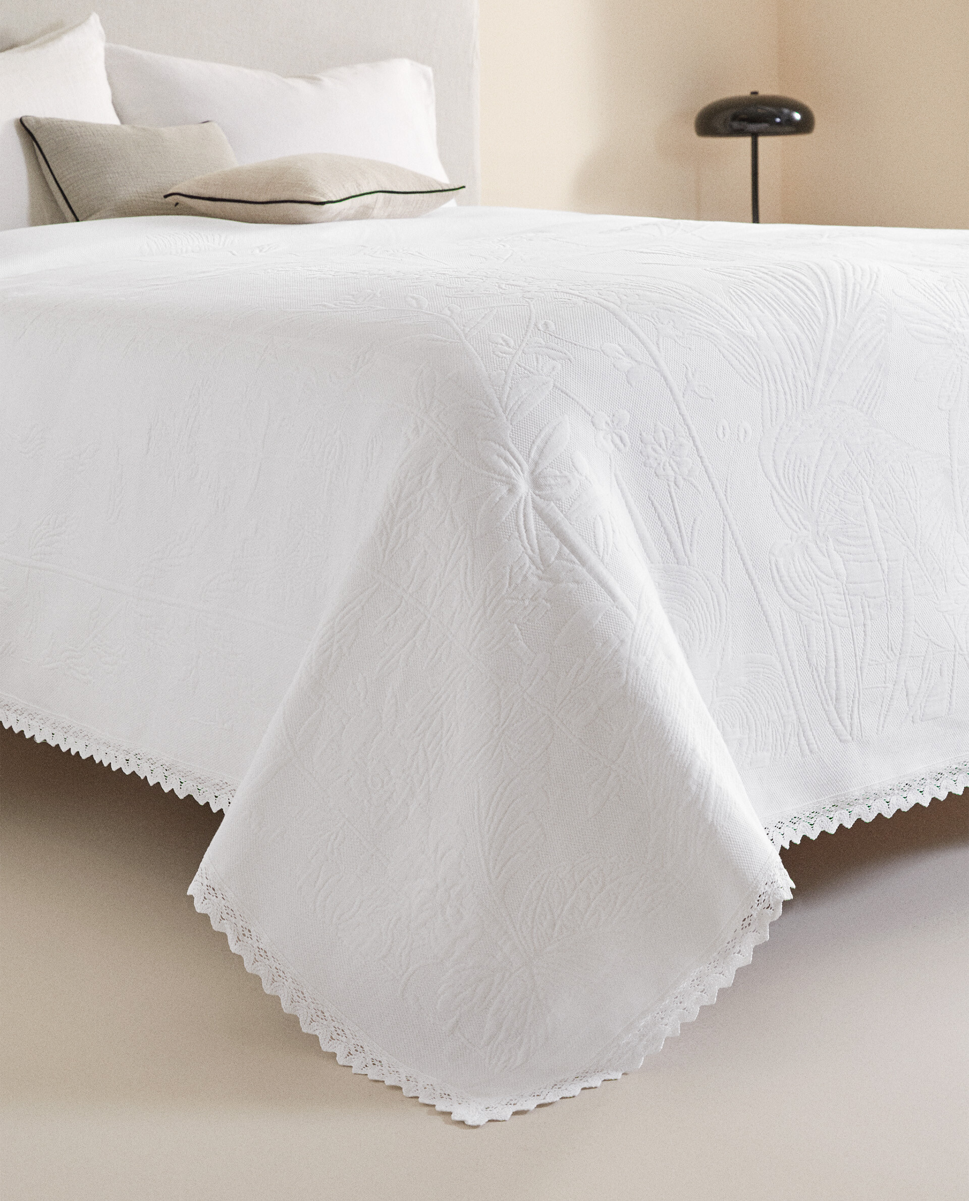 Tropical Motif Bedspread Bedspreads Bedroom Zara Home United States Of America