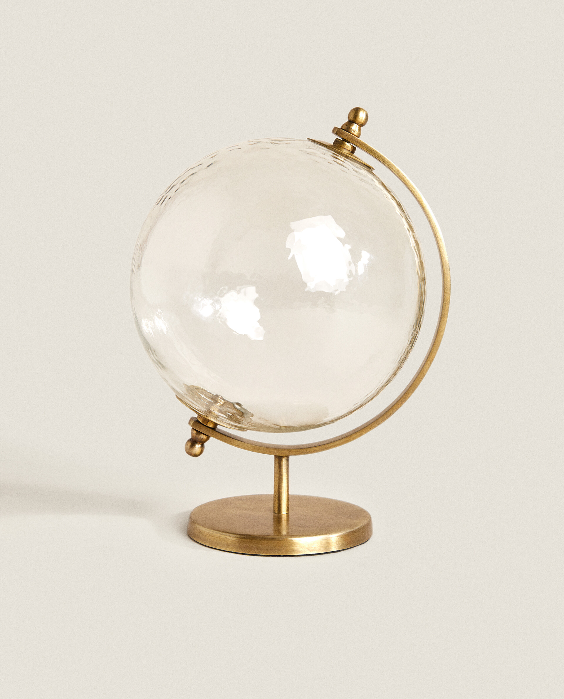 zara home globe lamp