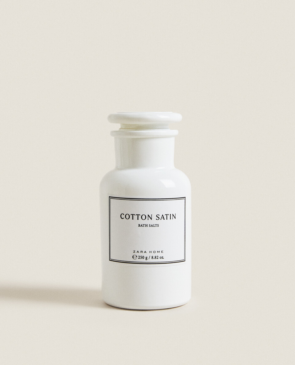 (250 G) COTTON SATIN BATH SALTS