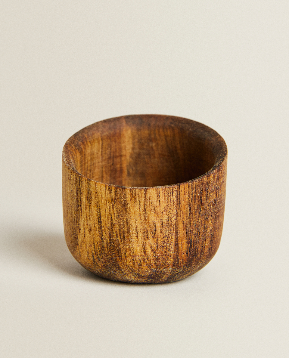 WOODEN MINI BOWL/ EGG CUP