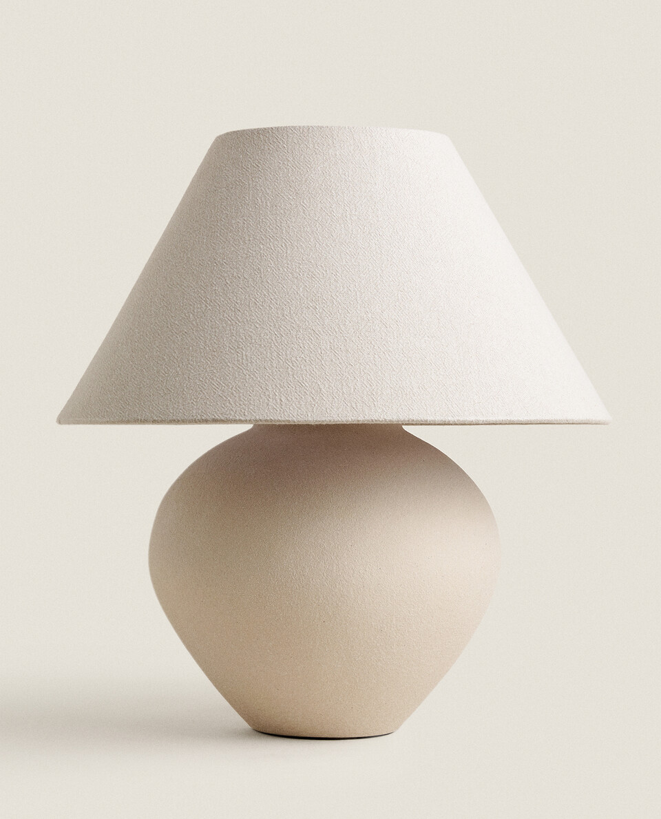 zara home lamp