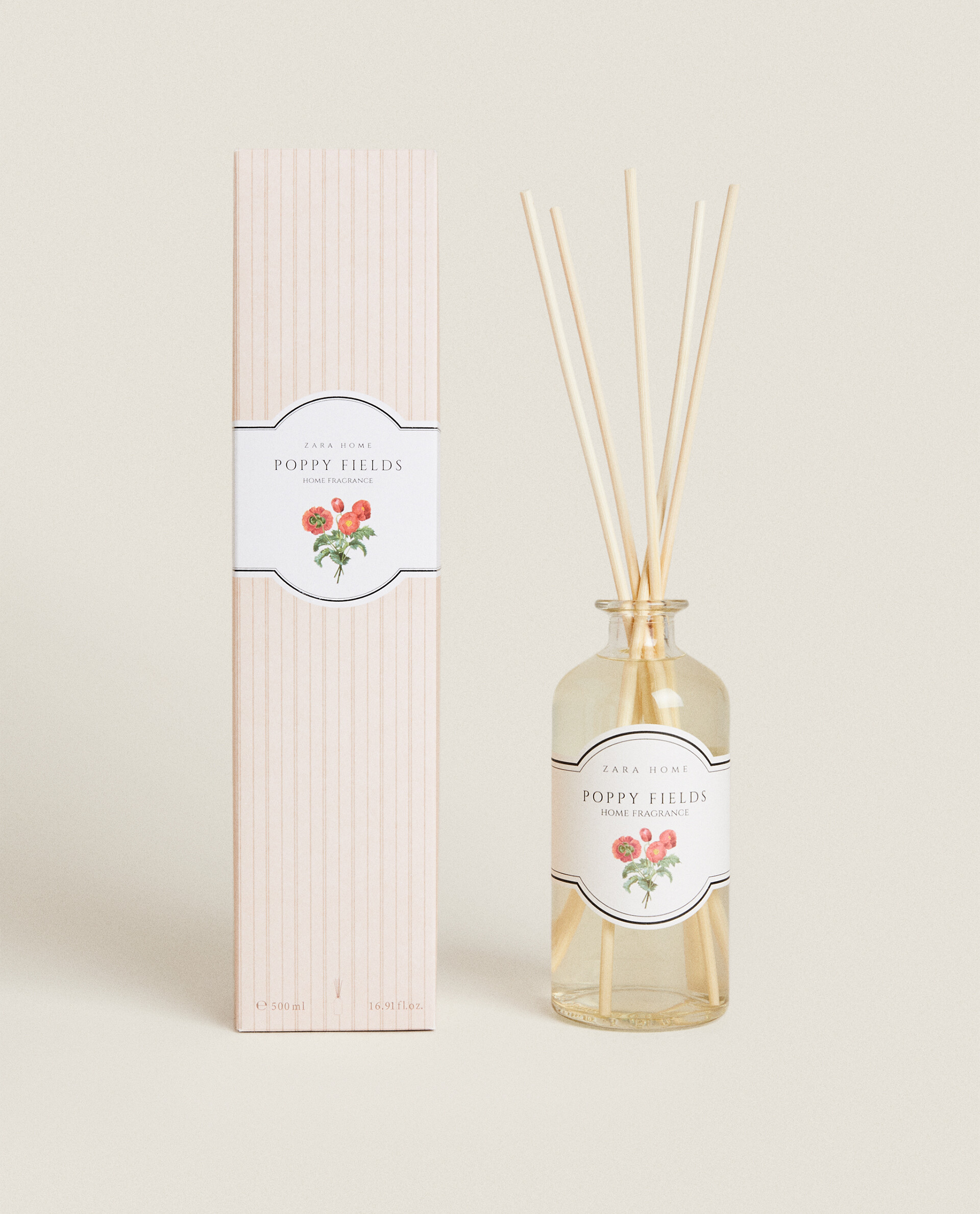500 ML) POPPY FIELDS REED DIFFUSER 