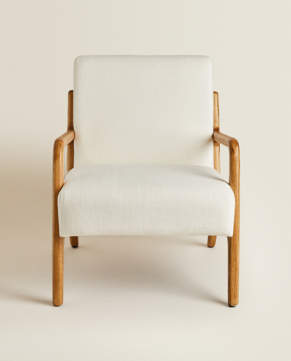 zara home armchair