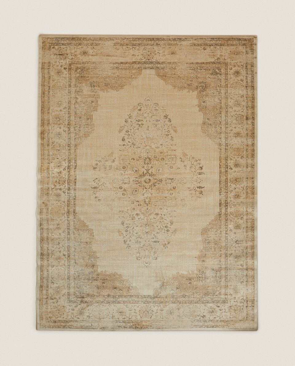 VINTAGEEFFECT RUGS BEDROOM Zara Home Mexico
