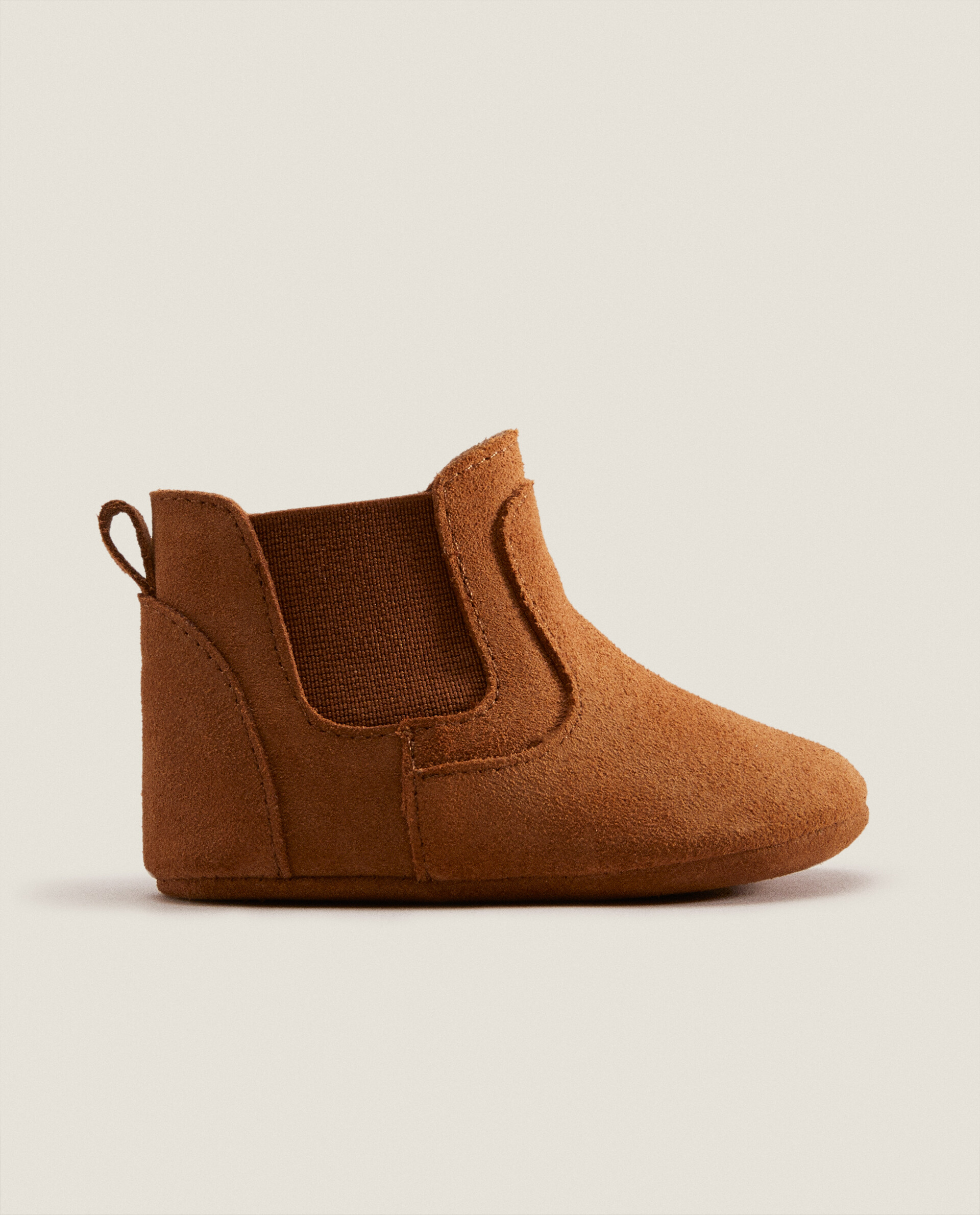 soft soled linen boots