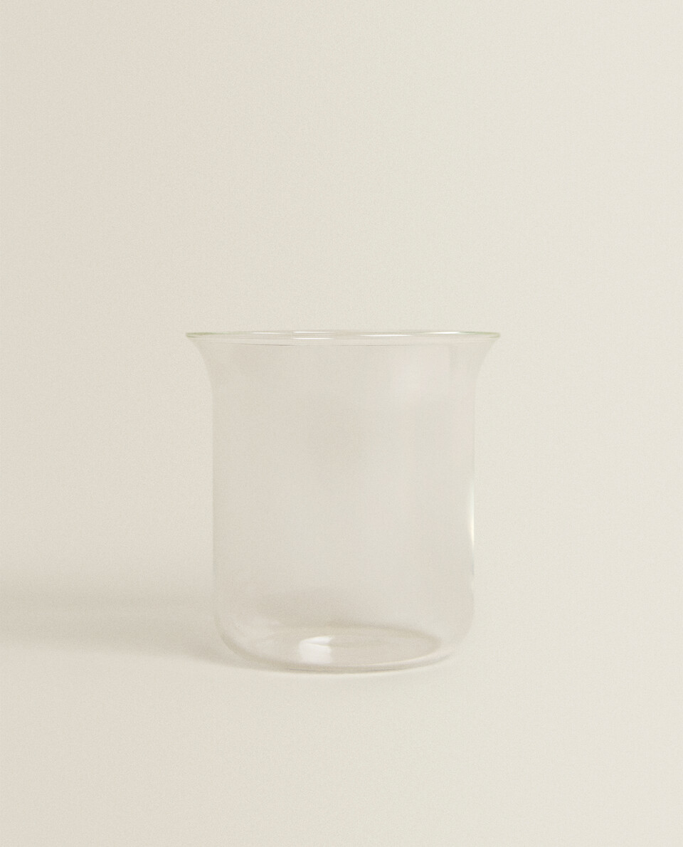 PLAIN BOROSILICATE GLASS TUMBLER