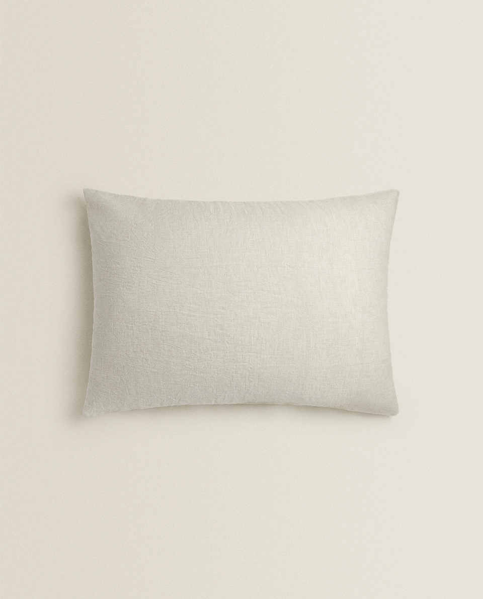 grey pillow cover