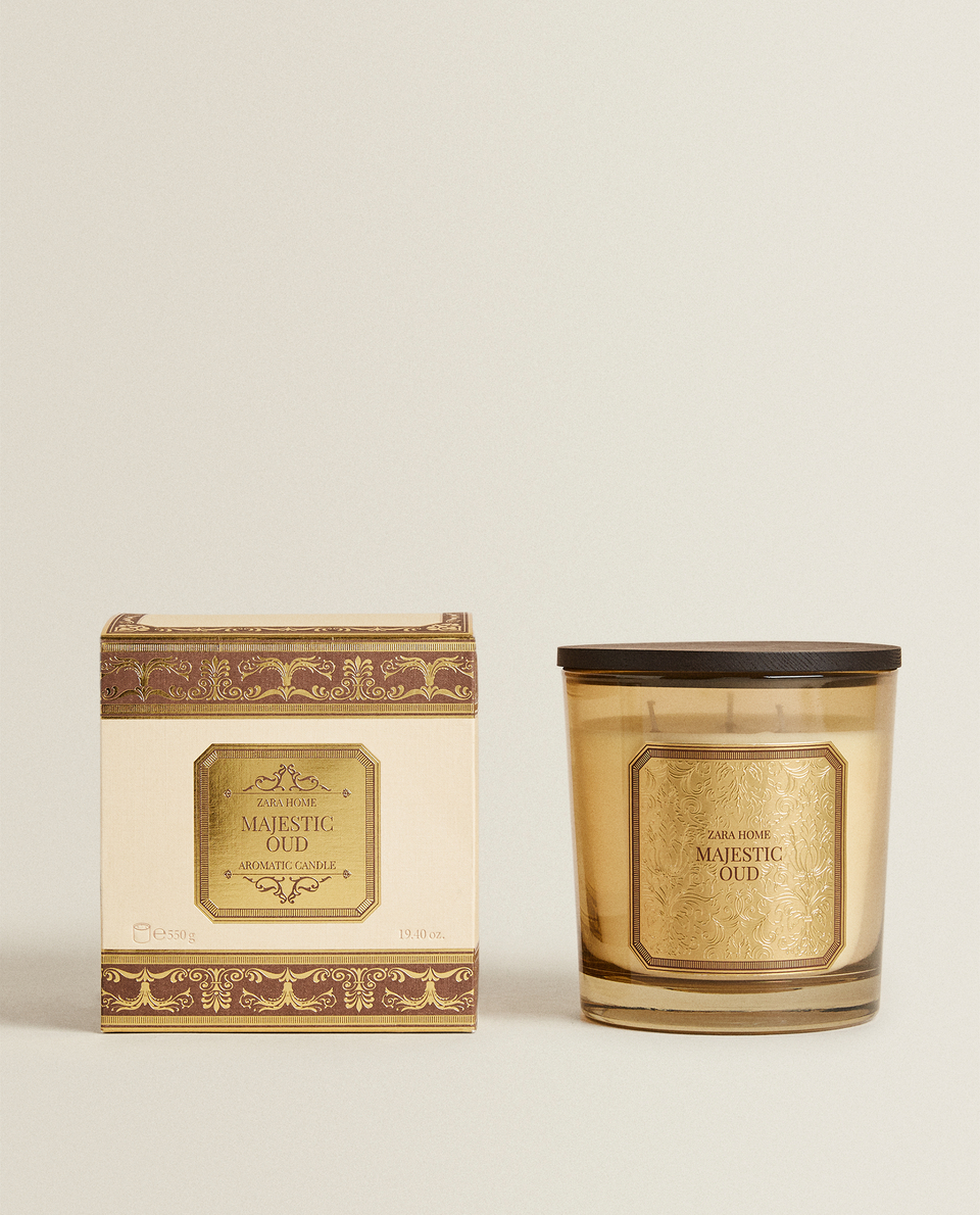 (550 G) MAJESTIC OUD SCENTED CANDLE
