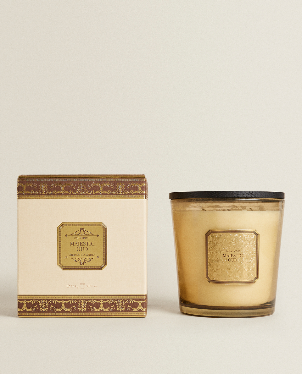 (2.6 KG) MAJESTIC OUD SCENTED CANDLE
