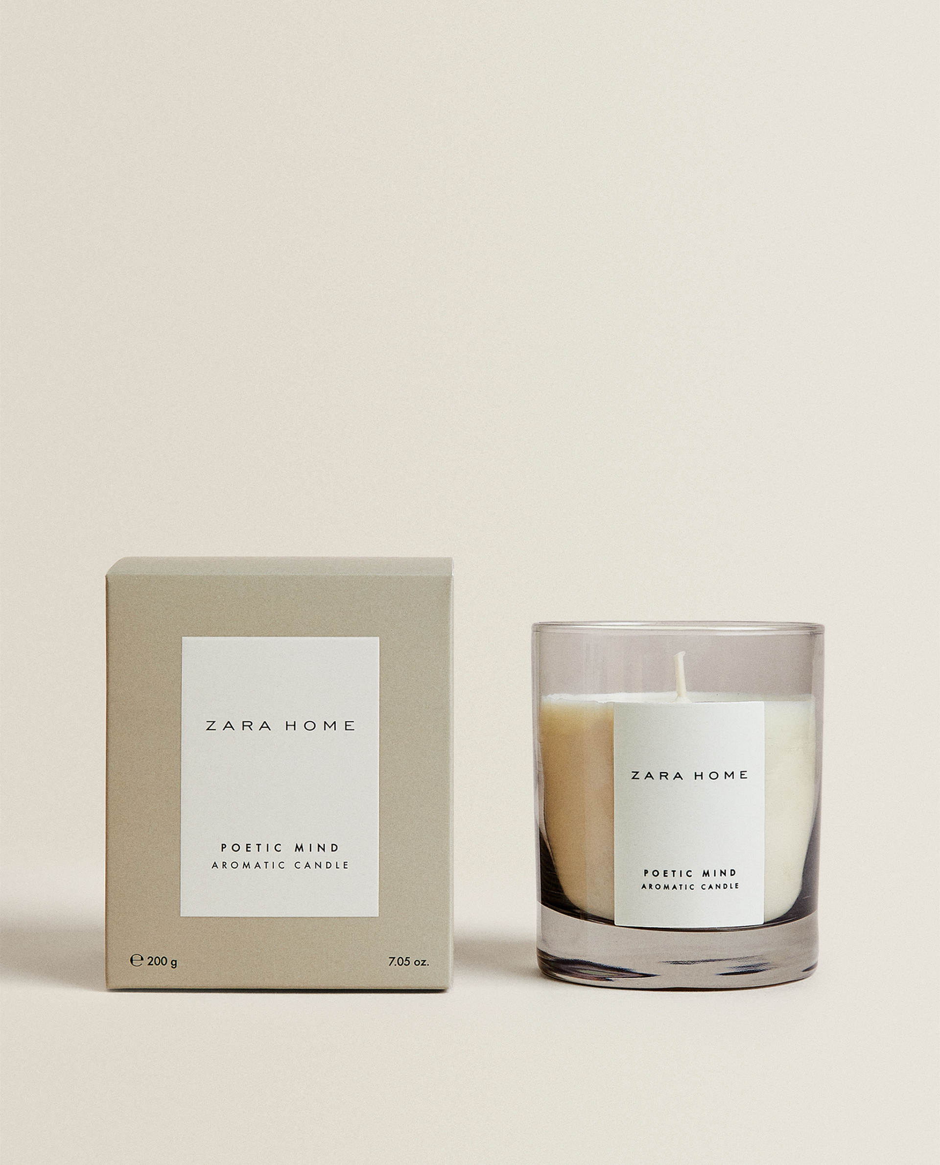 zara home poetic mind candle