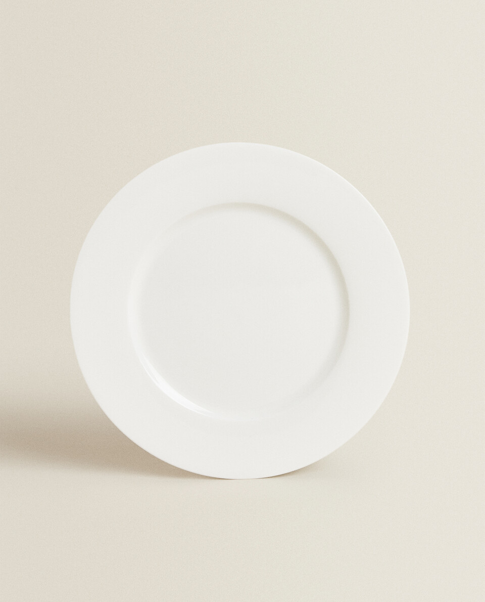 SOLID BONE CHINA DINNER PLATE