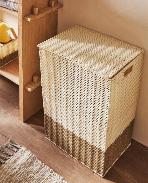 Laundry Basket Baskets And Boxes, Large Wooden Laundry Basket With Lid