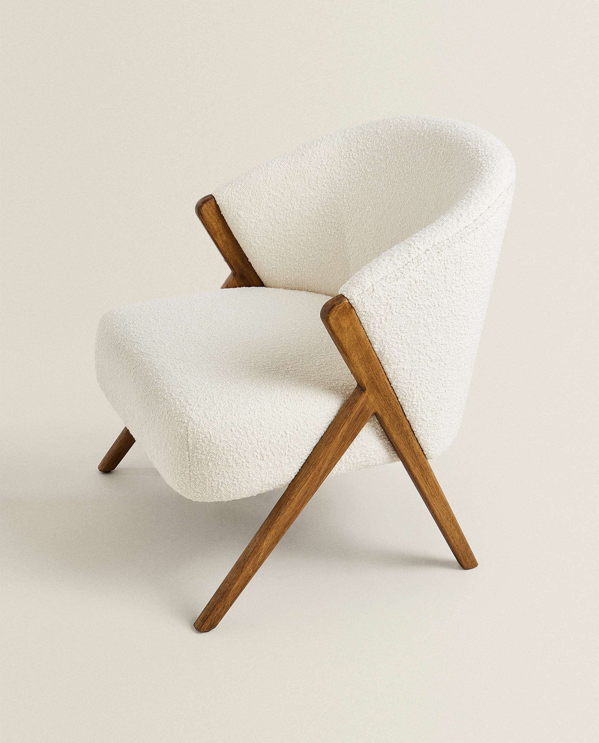 zara home teddy chair