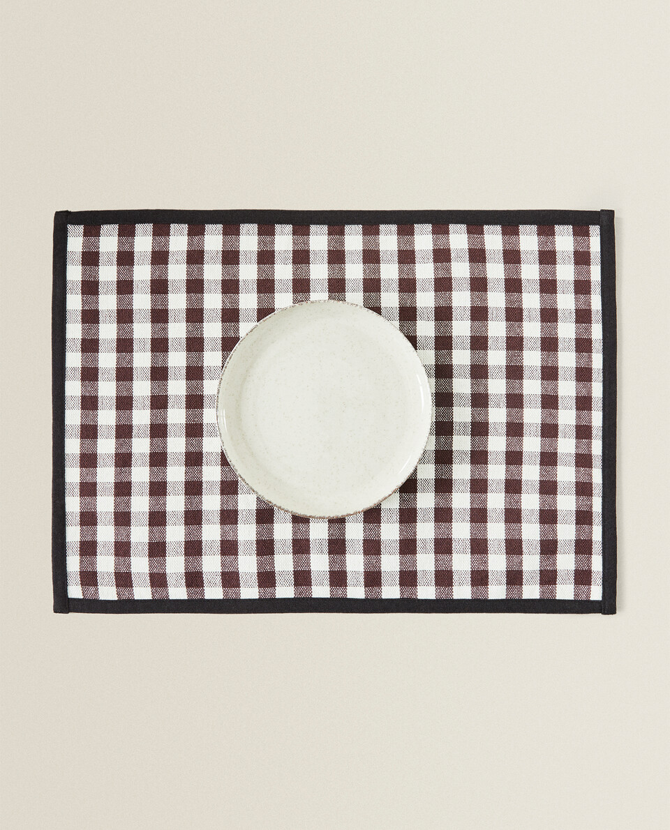 CHECK PLACEMAT (PACK OF 2)
