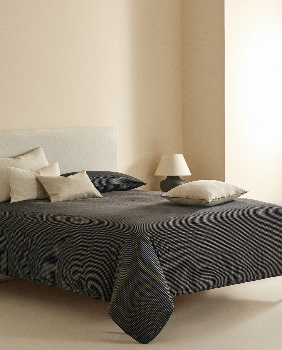 売り切り御免 Zara Home リネン ミニブーケプリント 掛け布団カバー 涼しい Zara Home ベッドカバー 布団カバー 2901 ベッドカバー 布団カバー ファブリック 15 228 Www Cepeige Org
