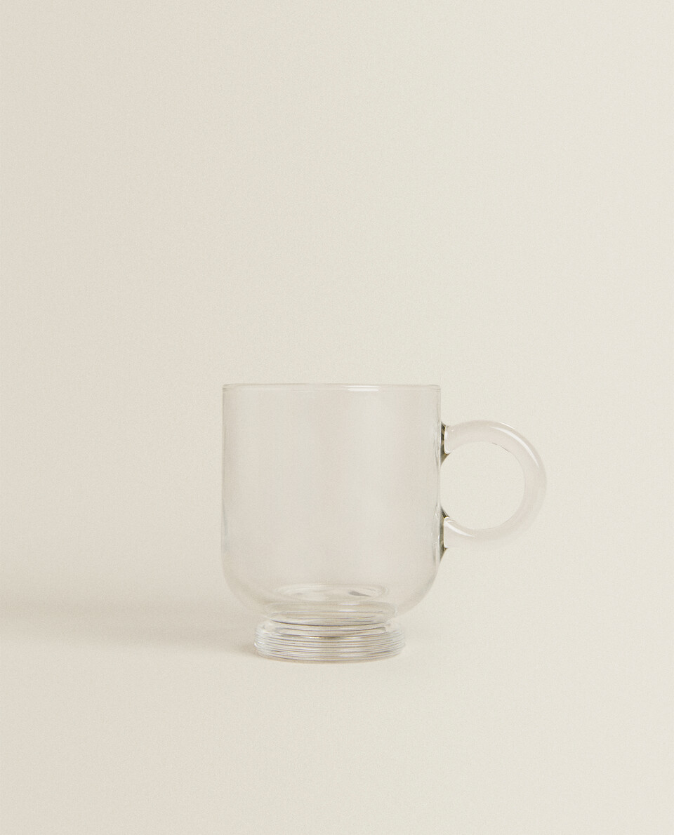 GLASS CAPPUCCINO CUP