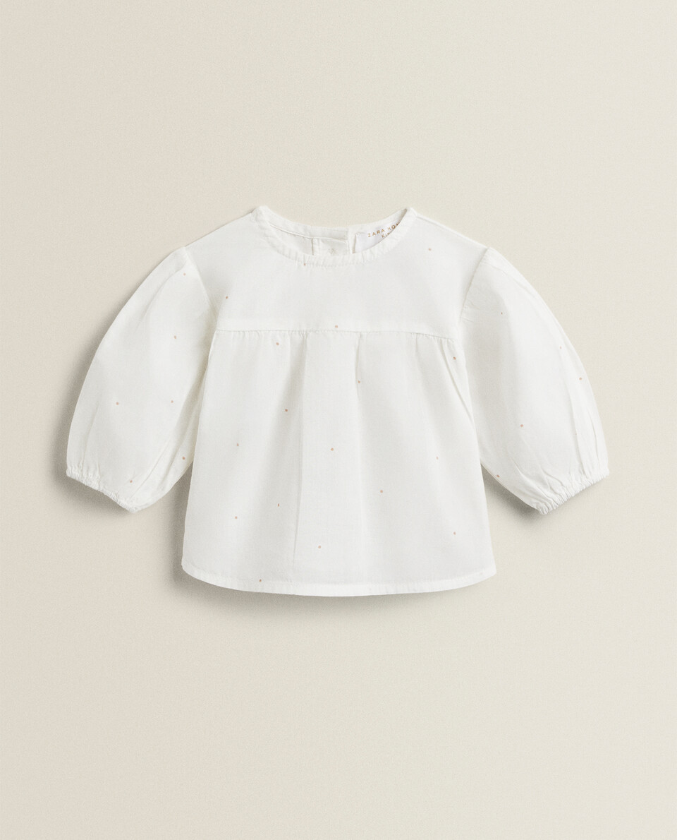 Camisa blanca de Camisas para Bebé de Zara | FASHIOLA.mx