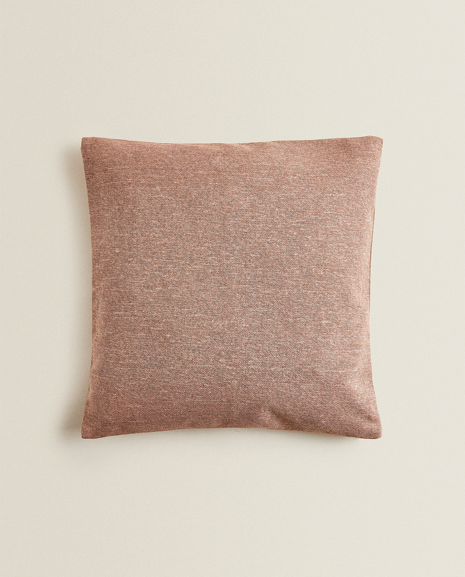 WASHED COTTON THROW PILLOW COVER