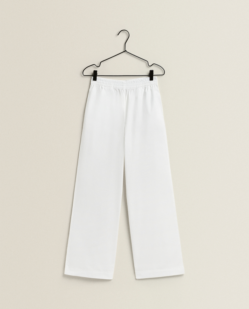 LONG PAPERTOUCH TROUSERS