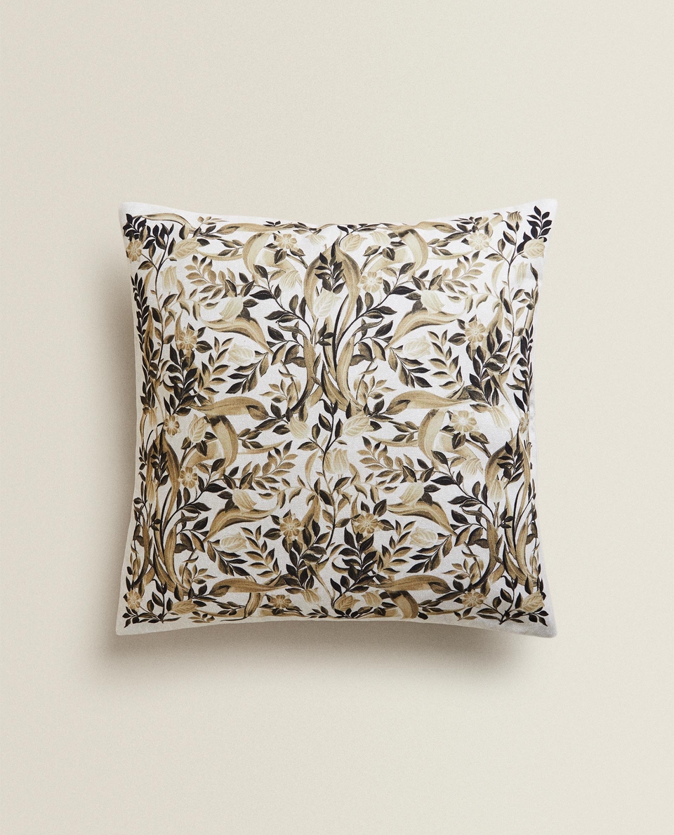 zara home throw pillows