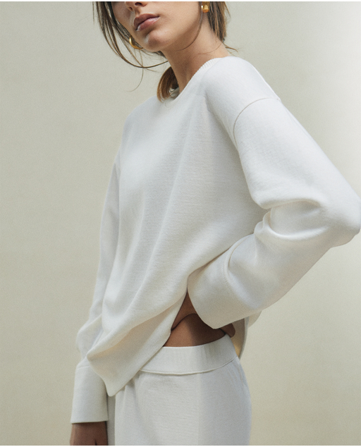 SUDADERA INTERLOCK - Batas - Mujer - ROPA - ROPA \u0026 CALZADO | Zara Home  España