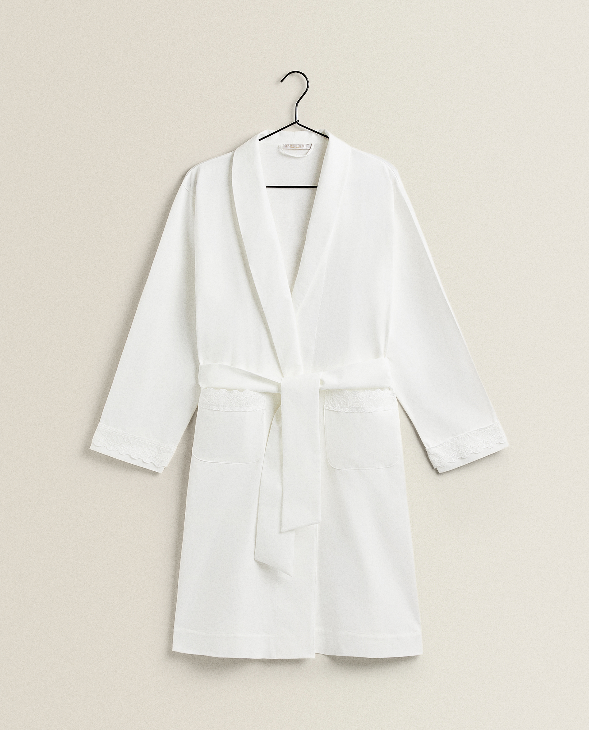 zara home dressing gown