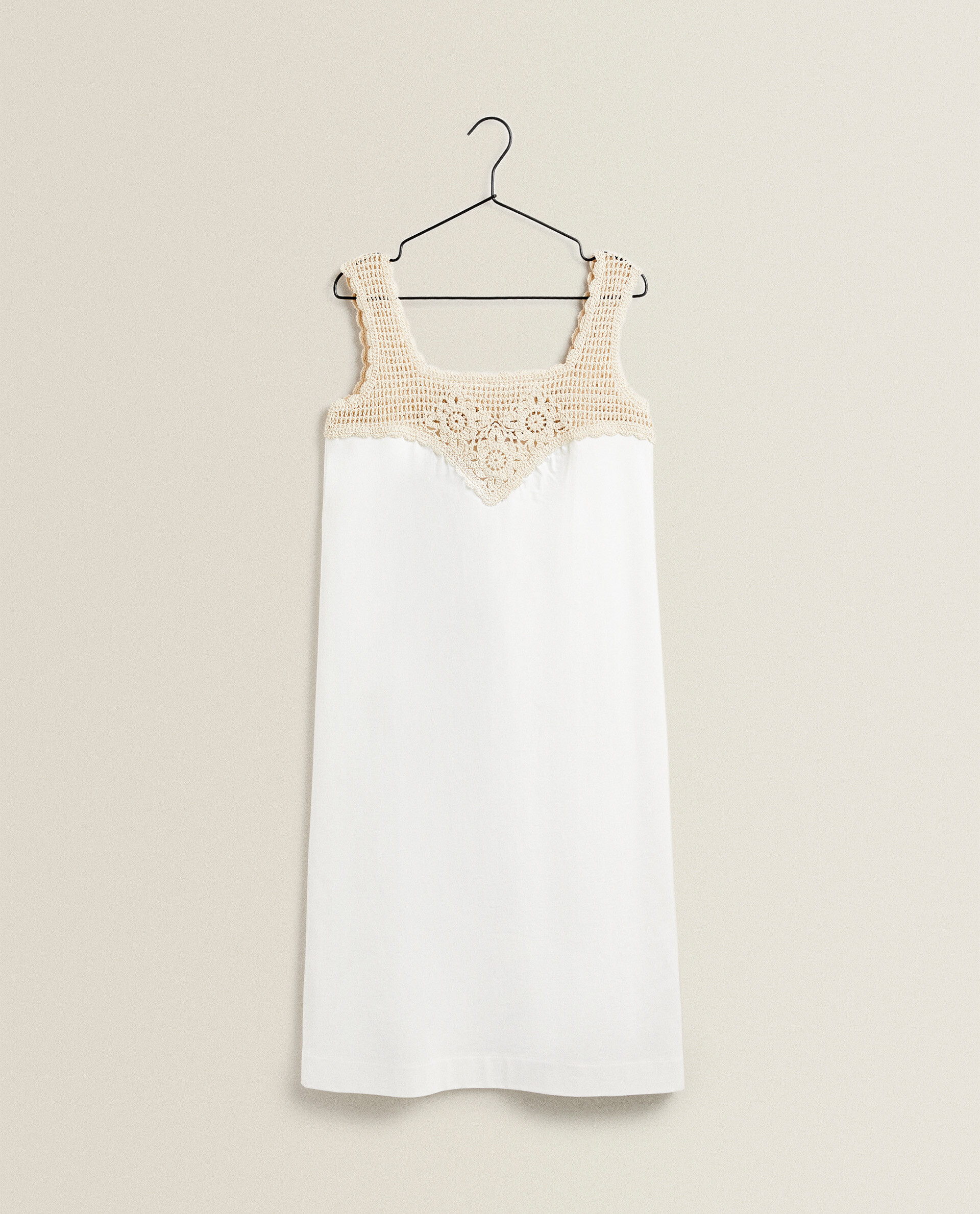 CAMICIA DA NOTTE IN CROCHET - ABBIGLIAMENTO - ABBIGLIAMENTO \u0026 CALZATURE |  Zara Home SWITZERLAND