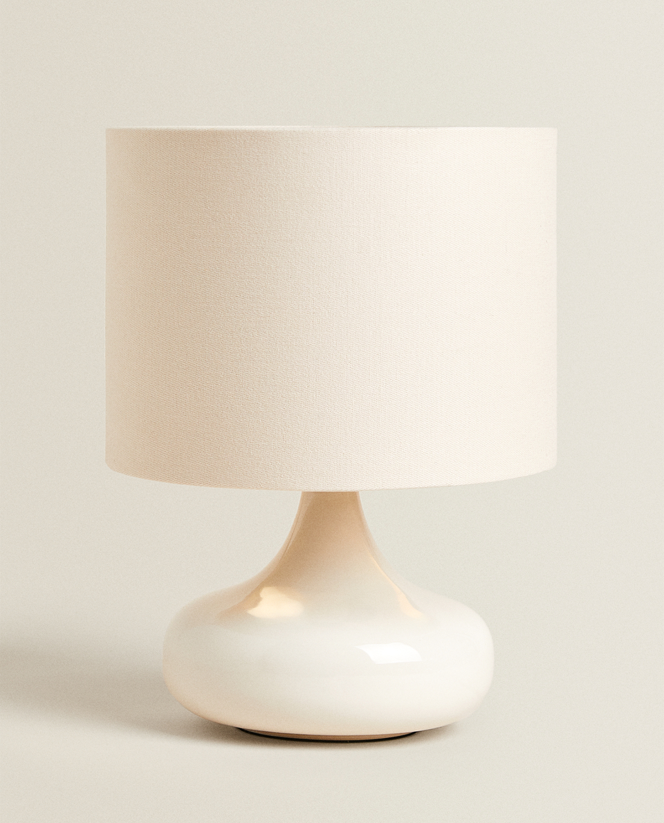 SMALL LAMP WITH CERAMIC BASE