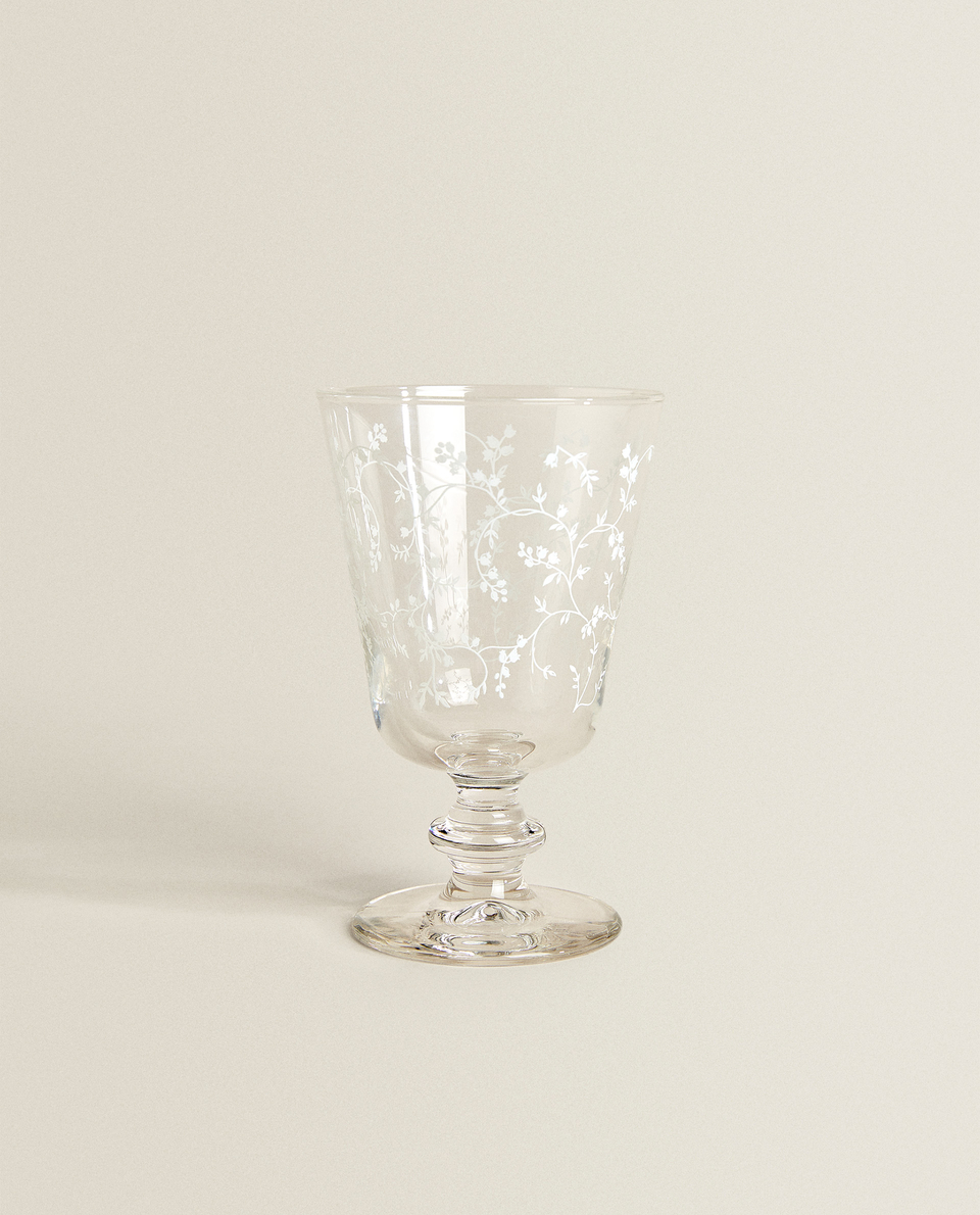 zara home champagne glasses