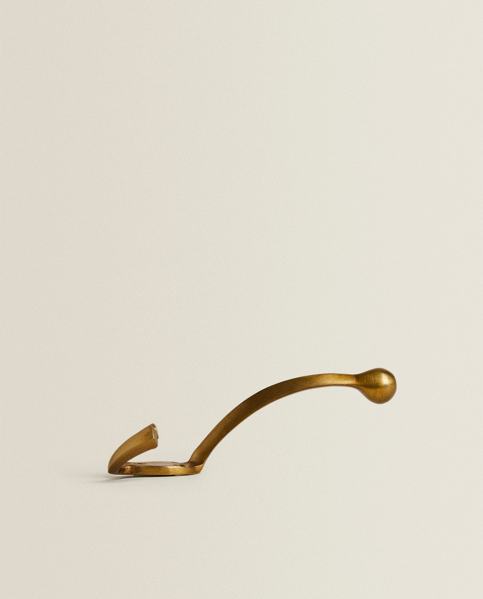 HOOK WITH ANTIQUE GOLD FINISH