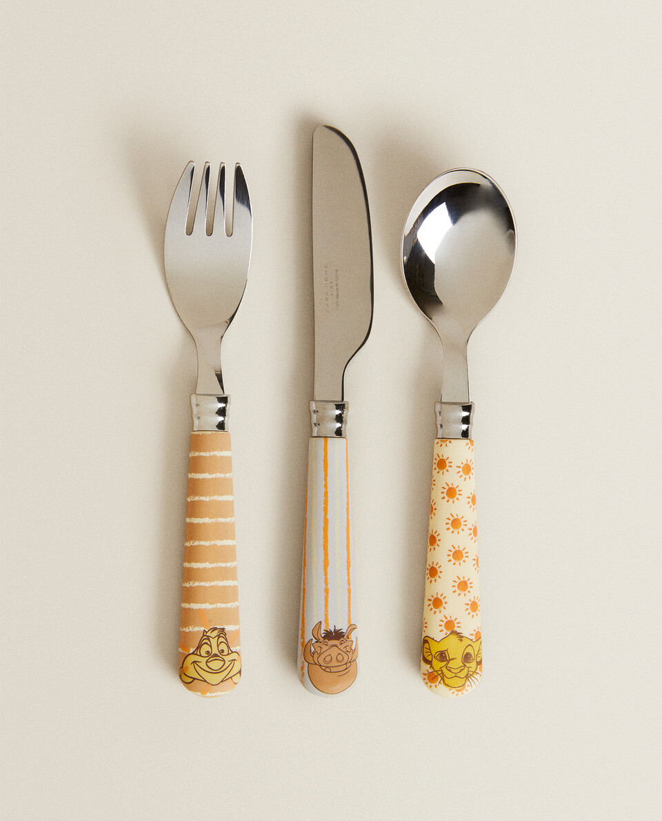 THE LION KING CUTLERY SET